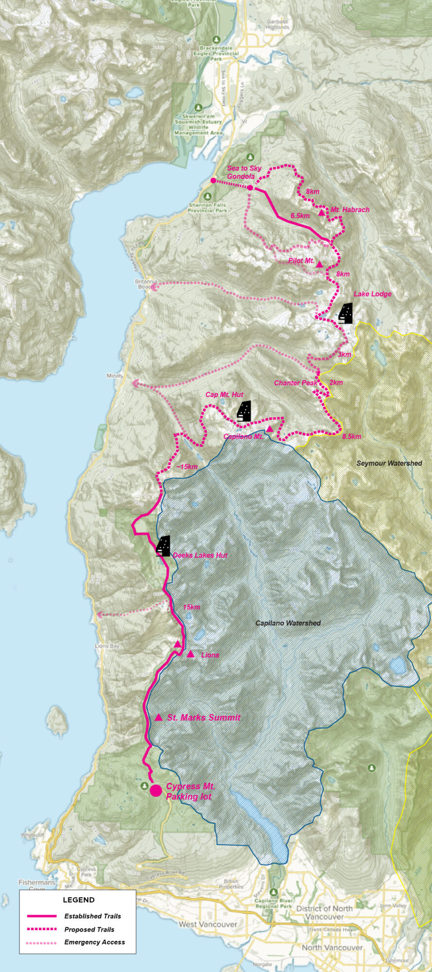 SLA HAHN Howe Sound Crest Trail network r1