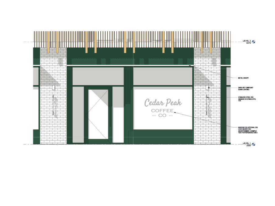 Cedar Peak Mixed-use Squamish - retail storefront